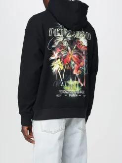 Felpa con cappuccio stampata Wooyoungmi