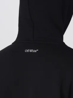 Felpa con cappuccio stampata Off-white