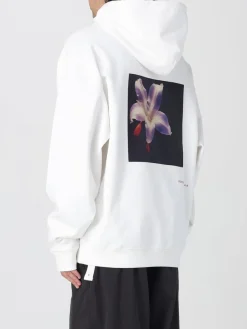 Felpa con cappuccio stampata Oamc in cotone