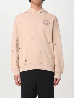 Felpa con cappuccio stampata Emporio Armani