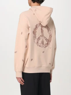 Felpa con cappuccio stampata Emporio Armani