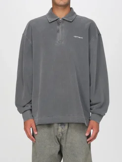 Felpa con colletto in cotone Carhartt Wip