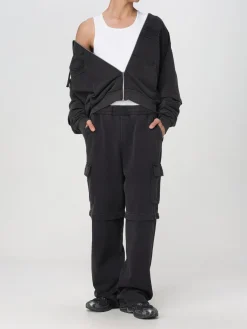 Felpa con zip Daily Paper in cotone