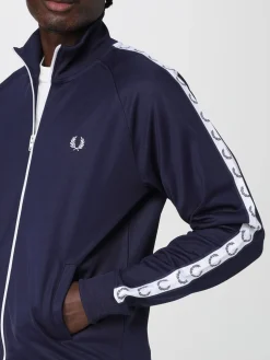 Felpa con zip Fred Perry