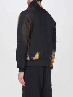 Felpa con zip in poliestere stampata Y-3