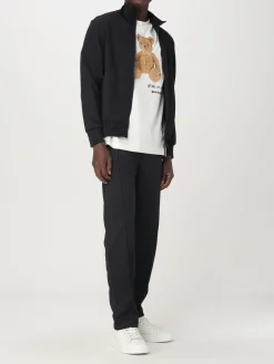 Felpa con zip in poliestere Palm Angels