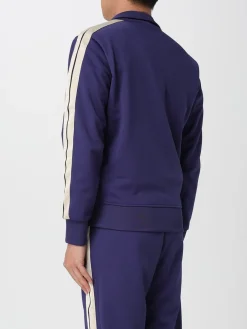 Felpa con zip in poliestere Palm Angels