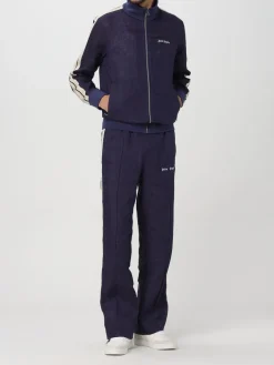 Felpa con zip Palm Angels in nylon