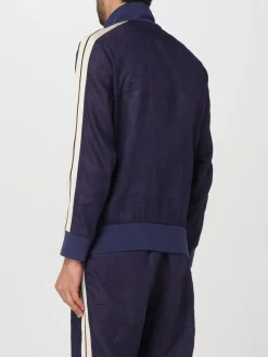 Felpa con zip Palm Angels in nylon