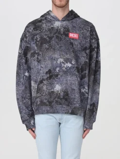 Felpa Diesel in cotone stampato