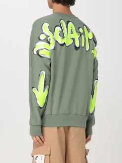 Felpa Disclaimer in cotone con logo