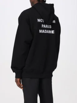 Felpa Drôle De Monsieur in cotone con slogan