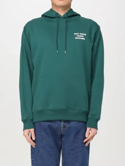 Felpa Drole De Monsieur in cotone con logo