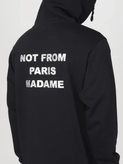 Felpa Drole De Monsieur in cotone con logo