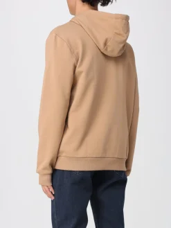 Felpa EA7 in cotone con cappuccio