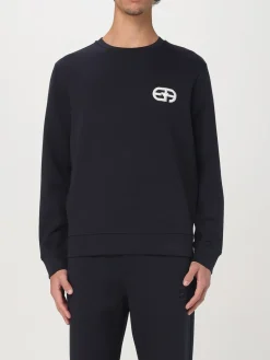 Felpa Emporio Armani in cotone con logo