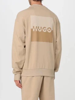 Felpa Hugo in cotone con logo