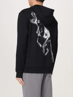 Felpa Hugo in cotone con stampa logo