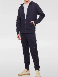 Felpa in cotone con cappuccio C.P. Company