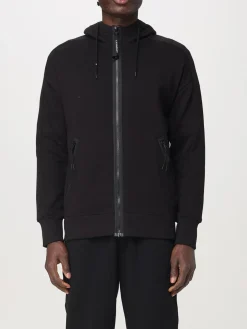 Felpa in cotone con cappuccio C.P. Company