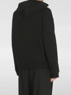 Felpa in cotone con logo Moschino Couture