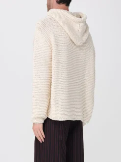 Felpa in maglia con cappuccio McQueen