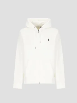 Felpa in misto cotone con logo Pony Polo Ralph Lauren