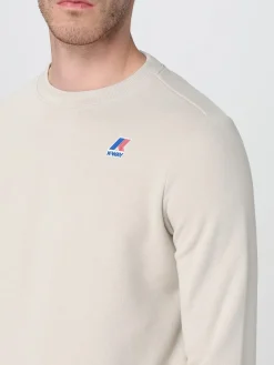 Felpa K-Way in misto cotone