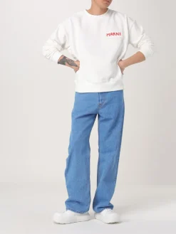 Felpa Marni in cotone con logo