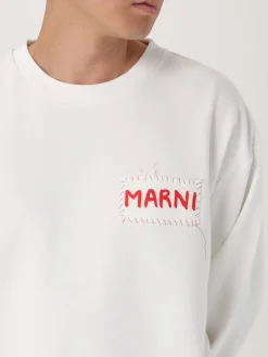 Felpa Marni in cotone con logo