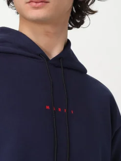 Felpa Marni in jersey con cappuccio