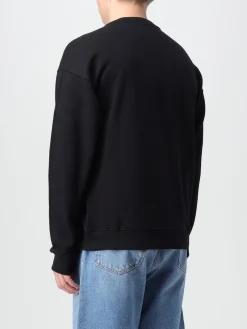 Felpa Moschino Couture in cotone con logo