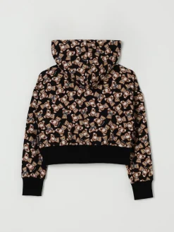 Felpa Moschino in cotone stretch stampato