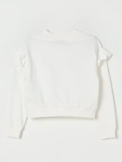 Felpa Moschino in cotone stretch con logo