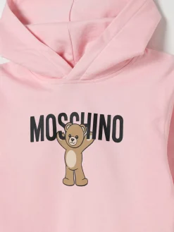 Felpa Moschino in cotone con logo