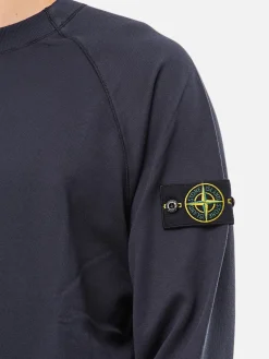 Felpa Stone Island in cotone con logo