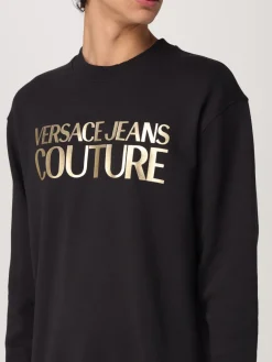 Felpa Versace Jeans Couture in cotone con logo