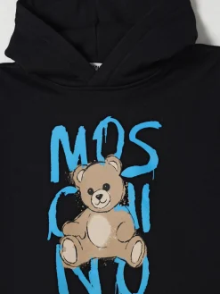 Felpe con cappuccio Moschino in cotone con logo