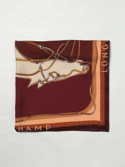 Foulard Longchamp in seta stampata