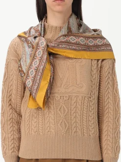 Foulard Max Mara in seta stampata