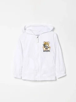 Giacca a vento con cappuccio Teddy Moschino