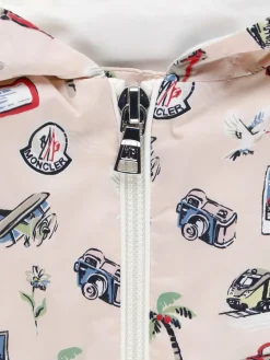 Giacca a vento con cappuccio Moncler