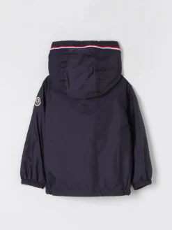 Giacca a vento con logo Moncler in nylon