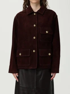 Giacca Arma in pelle scamosciata