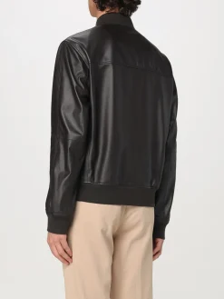 Giacca biker Bally in pelle