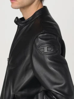 Giacca biker Diesel in pelle