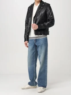 Giacca biker Golden Goose in pelle