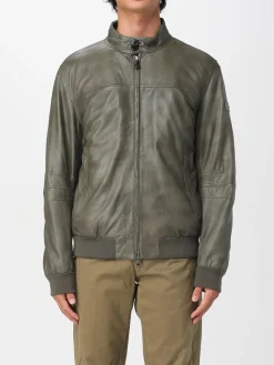 Giacca biker Peuterey in nappa