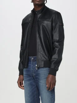 Giacca biker Peuterey in pelle