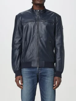 Giacca biker Peuterey in pelle